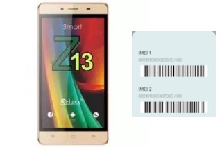 Comment voir le code IMEI dans Relaxx Z13