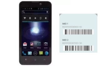 Comment voir le code IMEI dans RMP-450