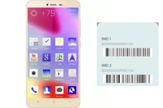 Comment voir le code IMEI dans Rhythm RX550