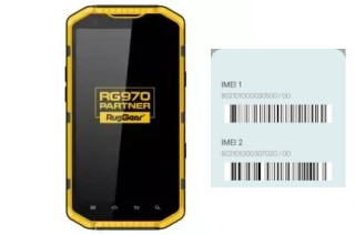 Comment voir le code IMEI dans RG970 Partner