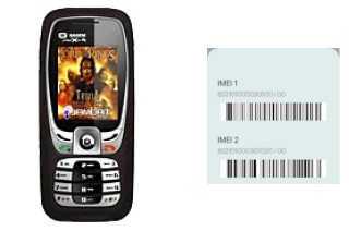 Comment voir le code IMEI dans MY X-4