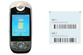 Comment voir le code IMEI dans SG 321i