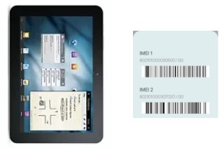 Comment voir le code IMEI dans Galaxy Tab 8.9 P7300