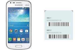 Comment voir le code IMEI dans Galaxy S Duos 2 S7582