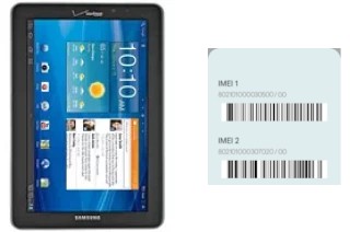 Comment voir le code IMEI dans Galaxy Tab 7.7 LTE I815