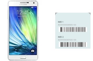 Comment voir le code IMEI dans Galaxy A7