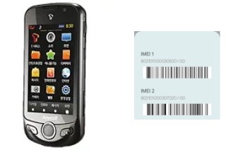 Comment voir le code IMEI dans W960 AMOLED 3D