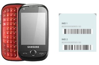 Comment voir le code IMEI dans B5310 CorbyPRO