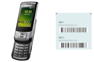 Comment voir le code IMEI dans C5510