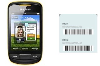 Comment voir le code IMEI dans S3850 Corby II