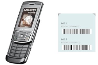 Comment voir le code IMEI dans D900i