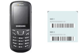 Comment voir le code IMEI dans E1225 Dual Sim Shift