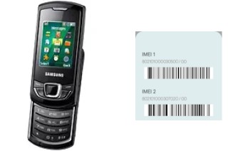 Comment voir le code IMEI dans E2550 Monte Slider