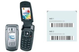 Comment voir le code IMEI dans E770