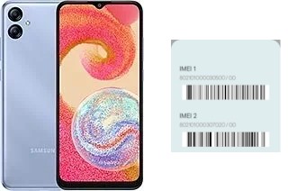 Comment voir le code IMEI dans Galaxy A04e