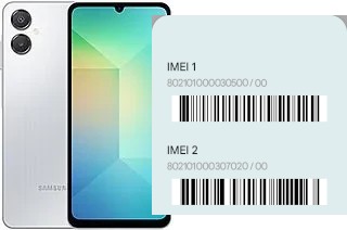 Comment voir le code IMEI dans Galaxy A06 5G