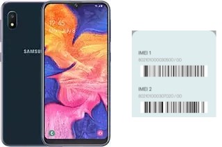 Comment voir le code IMEI dans Galaxy A10e