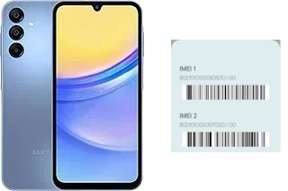 Comment voir le code IMEI dans Galaxy A15 5G