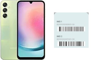 Comment voir le code IMEI dans Galaxy A24 4G