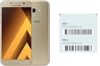 Comment voir le code IMEI dans Galaxy A5 (2017)