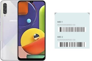 Comment voir le code IMEI dans Galaxy A50s