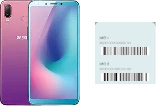 Comment voir le code IMEI dans Galaxy A6s