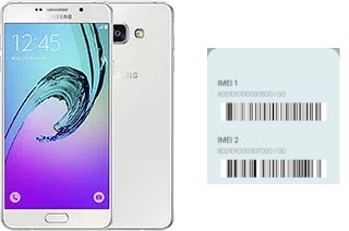 Comment voir le code IMEI dans Galaxy A7 (2016)