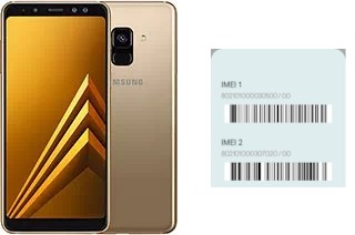 Comment voir le code IMEI dans Galaxy A8 (2018)