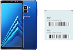 Comment voir le code IMEI dans Galaxy A8+ (2018)