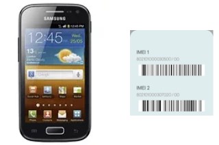 Comment voir le code IMEI dans Galaxy Ace 2 I8160