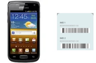 Comment voir le code IMEI dans Galaxy W I8150