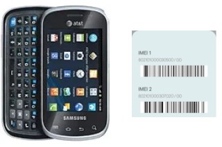 Comment voir le code IMEI dans Galaxy Appeal I827