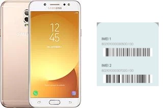 Comment voir le code IMEI dans Galaxy C7 (2017)