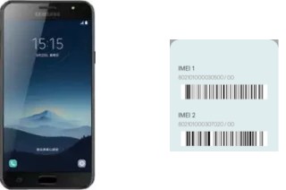 Comment voir le code IMEI dans Galaxy C8