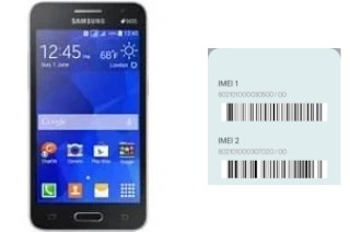 Comment voir le code IMEI dans Galaxy Core 2 Duos