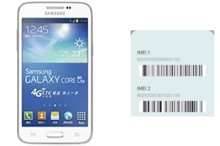 Comment voir le code IMEI dans Galaxy Core Lite LTE