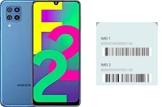 Comment voir le code IMEI dans Galaxy F22