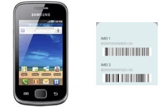 Comment voir le code IMEI dans Galaxy Gio S5660