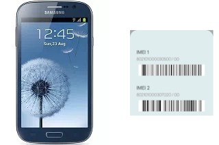 Comment voir le code IMEI dans Galaxy Grand I9080