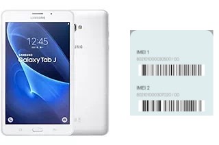 Comment voir le code IMEI dans Galaxy Tab J