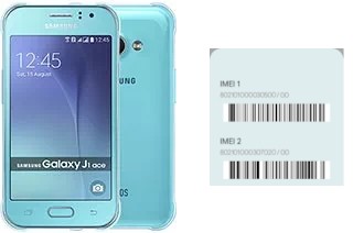 Comment voir le code IMEI dans Galaxy J1 Ace