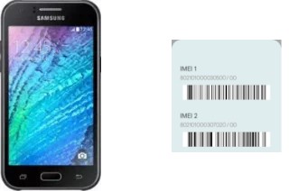 Comment voir le code IMEI dans Galaxy J1 mini