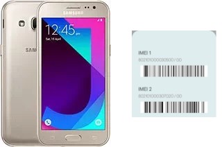 Comment voir le code IMEI dans Galaxy J2 (2017)