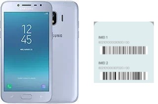 Comment voir le code IMEI dans Galaxy J2 Pro (2018)