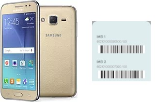 Comment voir le code IMEI dans Galaxy J2