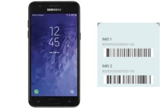 Comment voir le code IMEI dans Galaxy J3 Orbit