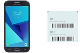 Comment voir le code IMEI dans Galaxy J3 Prime