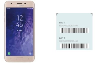 Comment voir le code IMEI dans Galaxy J3 Star