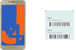 Comment voir le code IMEI dans Galaxy J4 (2018)