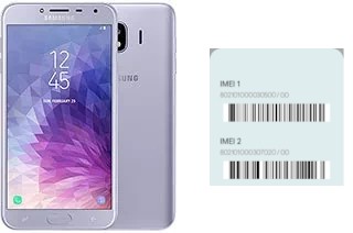 Comment voir le code IMEI dans Galaxy J4